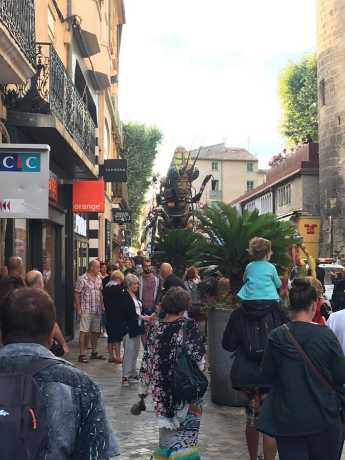 Jolie Studio Dans Le Centre Historique De Narbonne Lägenhet Exteriör bild